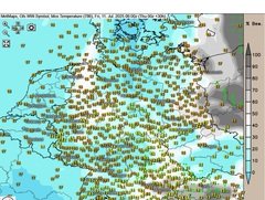 Leicht wechselhaft