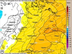 Sehr milder Nachmittag