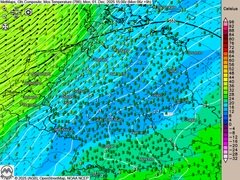 Wolkenaufzug am Nachmittag