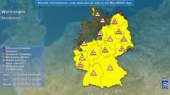 Glättegefahr am Dienstagmorgen