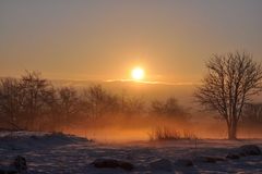 Setzt sich die frostige Luft fest?