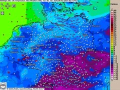 Eisiger Start in den Dienstag
