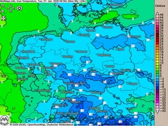 Auch heute wieder wei&szlig;e Flocken