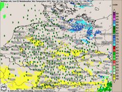Wochenstart mit Gl&auml;tte und Nebel