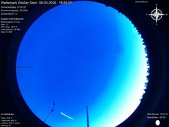 Meteorit &uuml;ber der Eifel